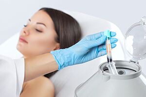 Intimate wellness treatment consultation